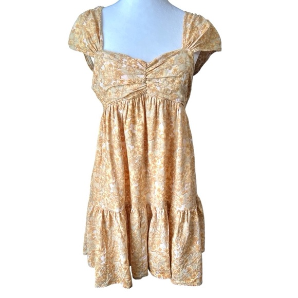 Free People Pattern Play Mini Dress Size Small - Picture 1 of 12